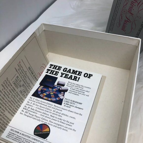 Trivial Pursuit Silver Screen Edition Subsidiary Card Set Board Game - Picture 4 of 5